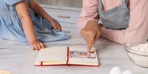 Worn and food-stained,these books still feed my body and soul