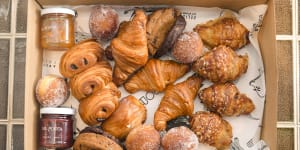 Via Porta bakes its own pastries and supplies them to other cafes.