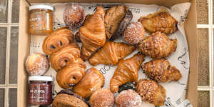 Via Porta bakes its own pastries and supplies them to other cafes.