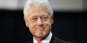 Bill Clinton has said he didn't face a big enough crisis to rank as one of the truly great presidents. 