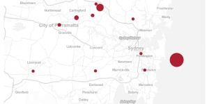 How COVID-19 is spreading across Sydney