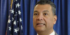 California Secretary of State Alex Padilla to be the state's next senator.