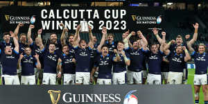 Scotland retained the Calcutta Cup.
