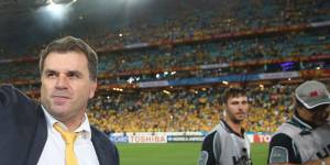 Ange Postecoglou guided the Socceroos to their crowning moment at the 2015 Asian Cup.