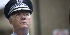 NSW Police Commissioner Mick Fuller. 