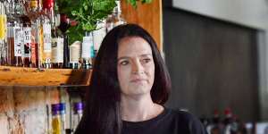 Lisa McKay,publican at Grand Hotel Healesville. “Even if I had the workers,I wouldn’t be opening yet.”