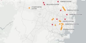 Revealed:The 25 Sydney suburbs where the government will seize control of housing