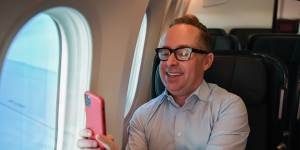 You might run into Alan Joyce on your next Qantas flight.