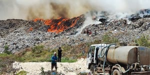 After hinting at shamans,Bali turns to science to tackle landfill fire