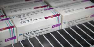 The AstraZeneca COVID-19 vaccine was bound for Australia.