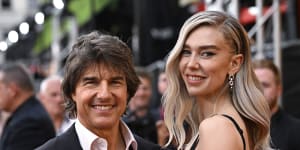 Tom Cruise and Vanessa Kirby attend the UK Premiere of Mission:Impossible - Dead Reckoning Part One.