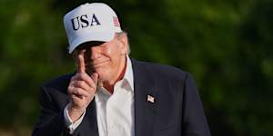 US President Donald Trump.