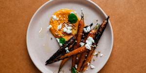 Fire roasted baby carrots. 