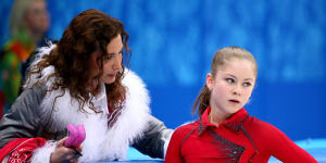 Her figure skaters can fly,but do a Russian coach’s tactics go too far?