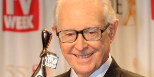 The way it was ... Brian Henderson was inducted into the TV Week Logie Awards’ Hall of Fame in 2013.