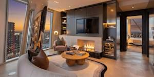 The founder of a sustainable packaging company is offloading her abode at Crown Residences.