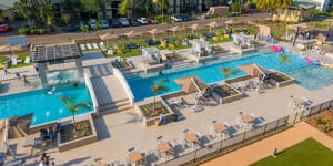 Darwin Airport Resort’s new pool is one of Australia’s largest.