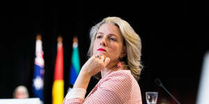 Minister for Home Affairs Clare O’Neil at the jobs summit. 