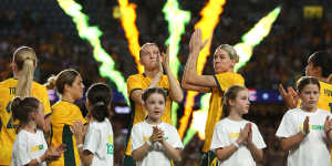 Clare Hunt says she’s living the dream with the Matildas.