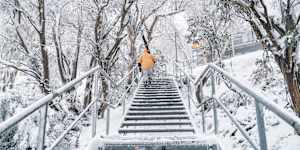 A fresh blanket of snow arrived just in time for the opening of the ski season in Falls Creek.