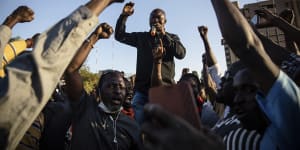 Crowds cheer coup in Ouagadougou after a wave of terrorist attacks