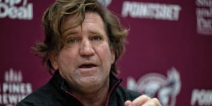 Sea Eagles coach Des Hasler apologises on behalf of the club for its handling of pride jerseys.