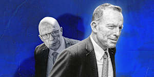 Peter Dutton and Tony Abbott