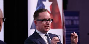 Alan Joyce,Andrew Hastie and Christine Holgate dish the dirt post-budget