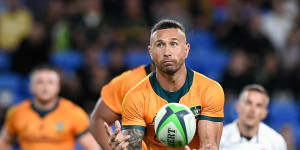 Quade Cooper appears in the box seat to be Wallabies No.10,with his passing game something unseen since Stephen Larkham. Until now.