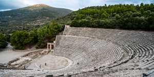 Ancient Theatre of the Asklepieion.