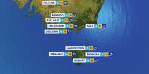 National weather forecast for Tuesday April 30