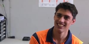 Mr Cassaniti was an apprentice formworker who was subcontracted to the site in Sydney's north west where he was killed.
