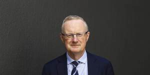 Reserve bank Governor Philip Lowe,ahead of his address to the National Press Club in Canberra in February.