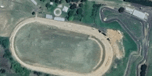 The site of a proposed greyhound racing track in Orange. 