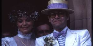 Don't go breaking my heart:the day Elton married Renate in Sydney