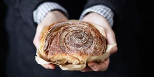 Pick-me-up pastries:Morning bun at Bread + Butter,Launceston.
