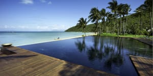 Idyllic:The Orpheus Island resort in Queensland.