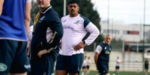 Will Skelton will line up for the Wallabies this weekend against France. 