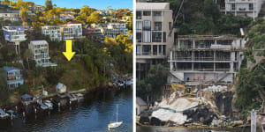 Illegal balconies and landslip risks:court rules harbourside mansion'unlawfully'built