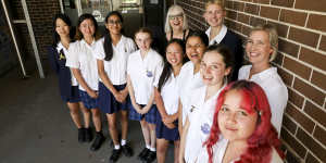 Students at Burwood Girls High are part of a plan to focus on student voice in NSW public schools.