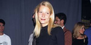 Queen of ‘glass hair’ ... Gwyneth Paltrow,in 1996.