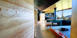The Mystery Bay’s houses rammed earth walls are longer than an Olympic pool and nearly a metre wide in some spots.
