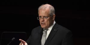 Prime Minister Scott Morrison warns of"negative globalism"as he delivers the 2019 Lowy Institute lecture.
