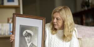 Kaye Farnsworth lost her grandfather Jack Agar in the sinking of HMAS Sydney.