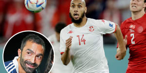 Ex-Melbourne Victory star Fahid Ben Khalfallah has sounded an ominous warning about the strength of Tunisian football - and the quality of their players,like midfielder Aissa Laidouni.