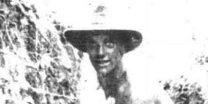 Donald McFadyen in Gallipolli.