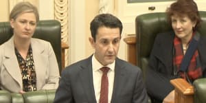 “[The election] is a choice between the LNP with the right plan for Queensland’s future,or a decaying Labor Party which thinks doing what matters means running a mile from its record,” LNP leader David Crisafulli told parliament.