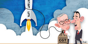 Young business leaders have argued the prime minister and treasurer are stifling innovation. 