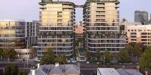 Artist’s render of The Raleigh,Goldfield’s BTR project on the corner of Punt Road and Raleigh Street,Windsor.