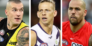 The million-dollar men:Who are the AFL’s biggest earners?